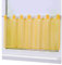 Joyswahl Scheibengardine Voile Bistrogardine »Eva« Unifarbige Kurzstore Transparente Gardine Stores HxB 60x90cm Gelb 1er Pack