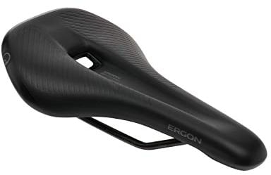 Ergon - SM Pro Fahrradsattel | für MTB | Männer | Small/Medium | Stealth Schwarz