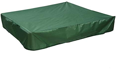 ROKFSCL Sandkasten Abdeckung,Oxford-Stoffsandkastendeckel Sandkasten Abdeckung mit Kordelzug,für Kinder Sandkasten,für Terrasse, Garten(180x180cm)