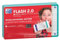 Oxford FLASH 2.0 Karteikarten A7, Lernkarten, 75x125mm, kariert, mint, 80 Blatt