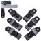 10 Stück Tarp Clips Winddicht Markisen Klemmen Camping Zelt Snaps Kunststoff Klemme Zelt Krokodilklemmen Kleine Klemme Tarp für Outdoor-Aktivitäten Camping Landwirtschaft Garten