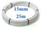 Pipestation 15mm Flexible Plastic Pipe 25m Coil Roll - Compatible with All Major Brands of Plastic Tube Fittings Like Hepworth, Polypipe, Speedfit - White 15mm Flexible Copper Pipe Alternative
