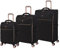 it luggage Divinity II 8 Wheel Expandable Spinner Set, Black (Pack of 3), Black, Pack of 3, Divinity Ii 3 Pc 8 Wheel Expandable Spinner Set