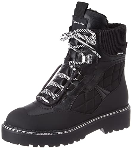 Tamaris Donna 1-1-26882-39, Stivali alla Moda, Black Black Comb, 40 EU
