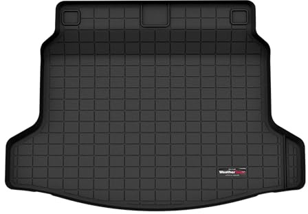 WeatherTech Cargo Trunk Liner for Honda Civic, Civic Hybrid, Civic Type R - Behind 2nd Row (401490), Black