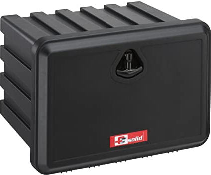 FTsolid Unterbaubox Staubox (600x425x460) Anhängerkiste Gurtkiste Unterflurbox Werkzeugkiste (Box ohne Halterung)