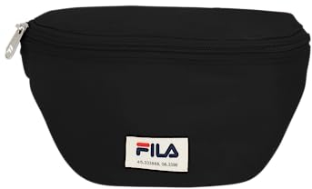 FILA Unisex BIBIREVO Small Street Waist Bag Bauchtasche, Black