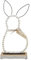 Mud Pie Hasensitter mit Perlen, 10,2 x 8,9 cm, klein