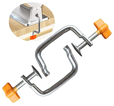 2pcs Pasta Maschine Griff Halter Home Nudel Maker Werkzeug Teile Ersatz-Griff Nudelmaschinen-Halterung Hand-Clip(Halteclip)