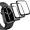 Snailcanfly 3 Stück 3D Gebogene Smartwatch Displayschutzfolie für Apple Watch Ultra 49mm Apple Watch Pro HD Clear Flexible TPU Schutzfolie Anti-Fingerabdruck Anti-Kratzer