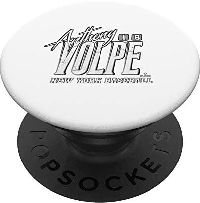 Anthony Volpe New York Baseballrock MLBPA PopSockets mit austauschbarem PopGrip
