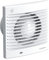 Cazooo 100mm Bathroom Extractor Fan with Timer, 130m³/h Quiet Bathroom Fan, Wall/Window Mounted Extractor Fan for Kitchen, Garage, Office, 12W, 34 dB, White