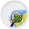 Könitz Porcelain Plate Astérix and Obélix (The Gallic Village)