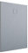 Piatto Doccia 90x100 cm Grigio Effetto Pietra Rettangolare in SMC Riducibile Samos