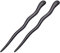 Dinntty Baguettes de Cheveux en Bois 2 pièces Classique Bois de Santal enroulé Coiffure Chinois Traditionnel épingle à Cheveux Ethnique Accessoires de Cheveux