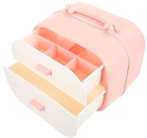 AOKWAWALIY Sturdy Boys and Girls Hair Accessory Box Large Capacity Hairpin Organizer Hair Tie Storage Box for Girls