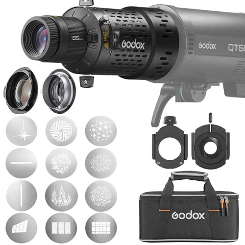GODOX BFP Flash Light Projector, for DP400IIIV DP600IIIV QT400III QT600III SK400II SK400IIV MS300 AD600Pro Strobe Flash Light and GODOX Mount AD300Pro (BFP KIT1)