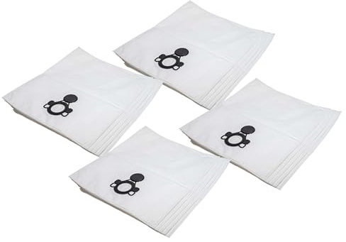 vhbw 20x Staubbeutel Ersatz für Mirka 842028044518, 8999700211 für Staubsauger - 44cm x 32,5cm Weiß