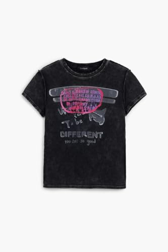 Desigual Women's 25swtkx6 T-Shirt (Pack of 1)