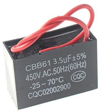 CBB61 Kondensator 450 V 2 2 3 3 5 4 5 8 10 12 15 16 20 Kondensator Ventilator Abluftmotor Betriebskondensator