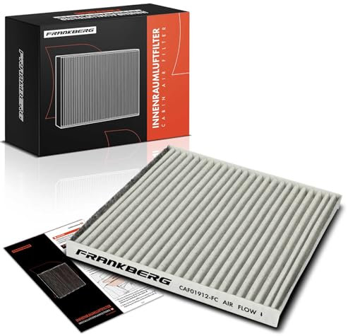 Frankberg Innenraumfilter Pollenfilter mit Aktivkohle Kompatibel mit C.o.r.o.l.l.a E12 C.o.r.o.l.l.a Kombi E12 C.o.r.o.l.l.a Stufenheck E12 Replace# 1688300118