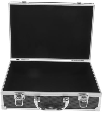 KITANDOVE Aluminium-aufbewahrungsbox Werkzeug-aufbewahrungskoffer Organizer Für Elektronik Und Handwerkzeuge
