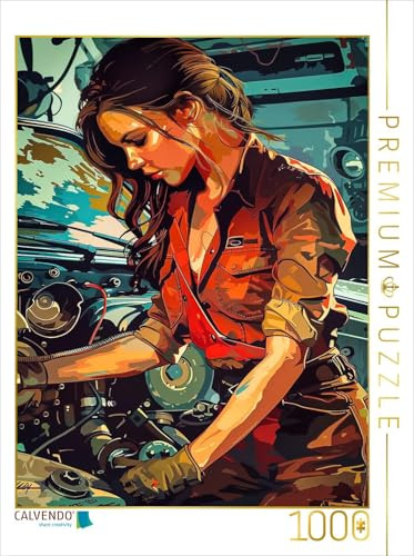 CALVENDO Puzzle EIN Motiv aus dem Kalender KFZ-Mechatroniker - Mein Traumberuf | 1000 Teile Lege-Größe 64 x 48 cm Foto-Puzzle für glückliche Stunden