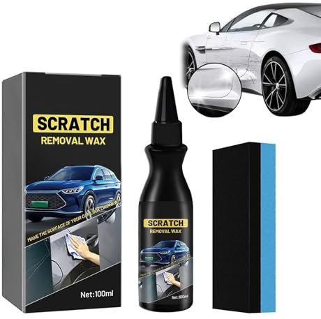 Quita Arañazos Coche,2025 Reparador Arañazos Profundos Coche,Crema Reparadora de Rayones,Car Paint Scratch Repair Remover,para Limpieza de Eliminación de Rayones de Pintura,100 ml
