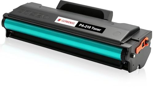 Clywenss PA-210 Toner Schwarz Kompatibel mit Pantum PA-210 PA210 Tonerkartuschen für P2500W P2502W P2508W M6500NW M6500N M6500W M6550NW M6600N M6600NW Laserdruckern (1,600 Seiten| 1-Pack)