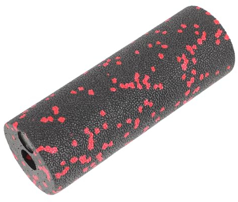 Milisten Muskelrolle Hartschaumrolle mit Rillendesign für Rücken und Nackenmassage Kleine Yoga Säule für Fitness und Yogaübungen