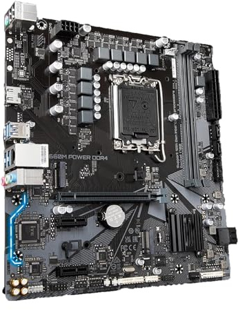Placa Madre Fit For Gigabyte B660M Power DDR4 - Placa Base Original for Ordenador de Escritorio Intel B660 DDR4 LGA 1700