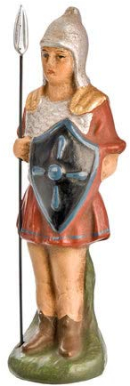 Marolin Römischer Soldat (stehend) mit Lanze, zu 9cm Figuren