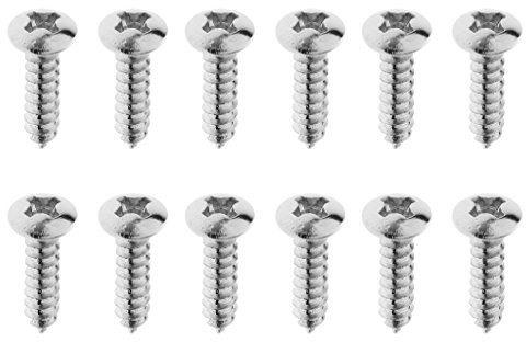 12x Pickguard Schlagbrett Schrauben Screw für E-Gitarre