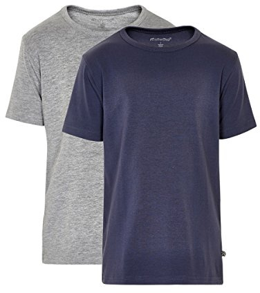 MINYMO Baby - Jungen Basic 32 -T-Shirt Ss (2-Pack) T-Shirt (2er Pack)