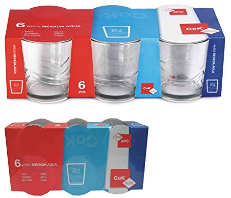 Cok C6 Nevada Verre à Eau, 30 x 7.9 x 8.9 cm