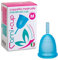 Menstruationstasse MamiCup® Weiches, flexibles, wiederverwendbares medizinisches Silikon (Türkis, M)