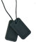 Chewigem Super Soft Chewable Necklace & Sensory Chew - Calming Aid for Anxiety Reduction & Improved Focus - Mild Mod Chewers - Designed for Autism, ADHD, SPD, Oral Motor Needs - Dog Tag Pendant in Black