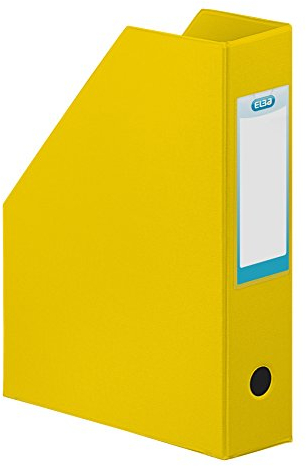 Elba 400080224 Porte Revues 32 x 24 cm Dos 7 cm PVC Jaune