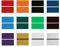 XLNT Plaque de gravure double couleur (17,8 x 27,9 x 0,060 † 12 pièces et 12 couleurs) pour panneaux intérieurs badges.