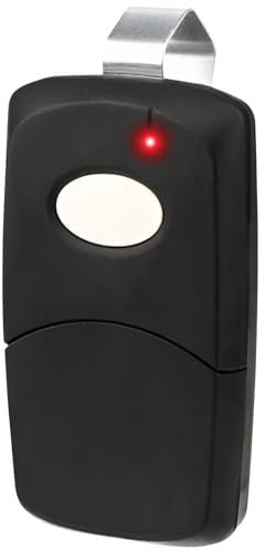 1 for Linear Multicode 3089 308911 MCS308911,1089, 3070, 3060, 10 dip Switch Gate Opener Remote 300MHz, Garage Door Opener Remote, Garage Clicker Replacement, (Black)