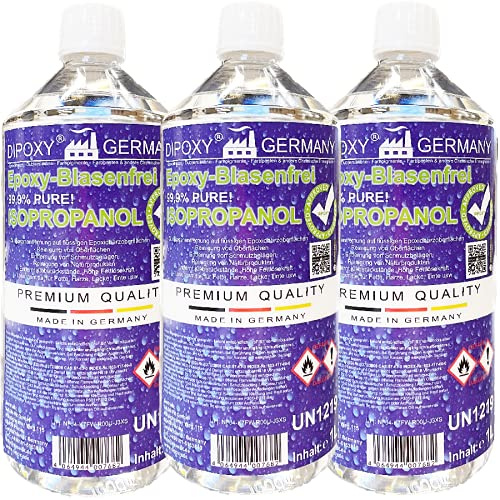 3x1LIsopropanol 99,9% IPA Lösungsmittel Isopropylalkohol 2-Propanol Reiniger
