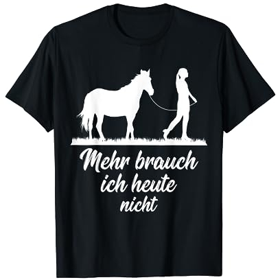 Pferdefan Mädchen für das Pferd zum Reiten für den Reitsport T-Shirt