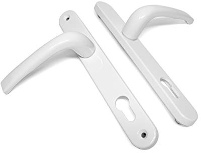 Ellbee STATIC CARAVAN WHITE DOOR HANDLE DOOR HANDLE MOBILE HOME 240mm X 30mm