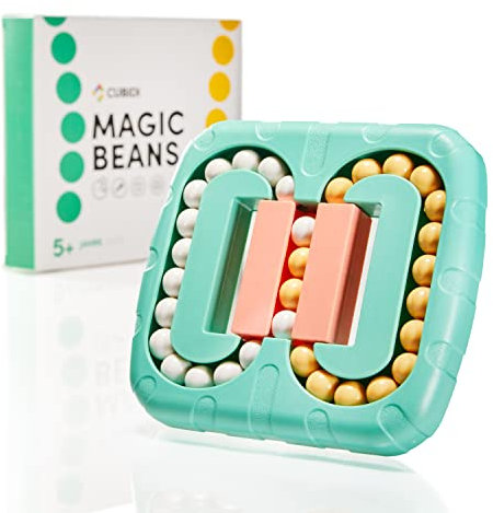 CUBIDI® Original Magic Bean - Grün, einfach | Spannendes Knobelspiel für Kinder und Erwachsene Jungen und Mädchen ab 6 Jahren
