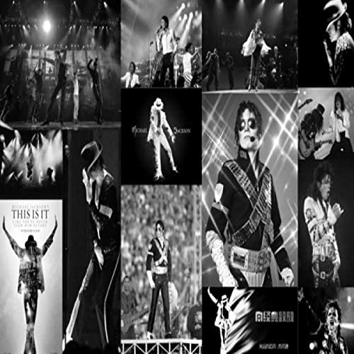 Klassische benutzerdefinierte Retro-große Wandmalerei von Michael Jackson Figures Wallpaper Entertainment The Hotel Wanddekoration fototapete 3d Tapete effekt Vlies wandbild Schlafzimmer-430cm×300cm