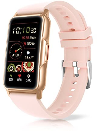 Smart Watch Fitness Tracker with Heart Rate Blood Oxygen Blood Pressure Sleep Monitor 100 Sports Modes Step Calorie Counter Activity Health Trackers IP68 Waterproof for Android Phones iPhone Women Men