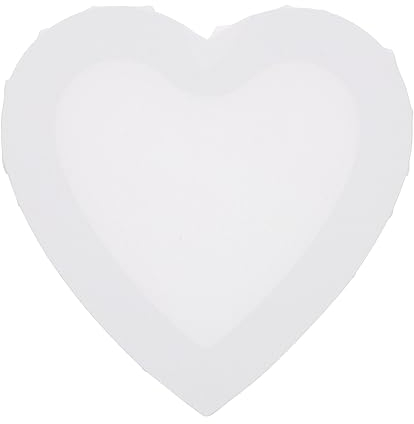 DIYEAH Stabile Herzförmige Keilrahmen Leinwand Aus Baumwolle Stretched Painting Frame Für Acryl Ölgemälde Leere Kunst Leinwand Zum Bemalen Und Diy Kunstprojekt Praktisch Und Strapazierfäh