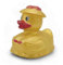 SUPERLOTTI Quietscheente Bärbel Gold, eine original Schwarzwaldente, Qualitätsmarke für Kinder! Nur echt in der Apfelbox!