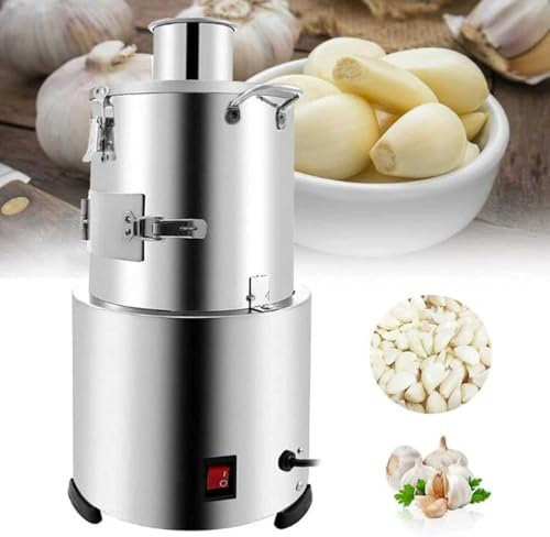 XBDLYQBD Electric Garlic Peeler Machine Stainless Steel Commercial Whole Garlic Peeling Machine Electric Garlic Separator for Home Grain Separator Restaurant