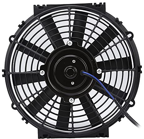 Jeffergarden Ventola di Raffreddamento, Push Pull Radiator Straight Blades Universal per l'auto per Casa
